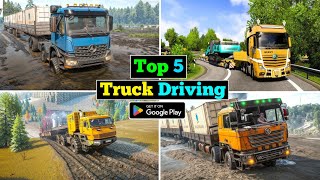 Top 5 Truck Driving Games For Android | best truck simulator games for android 2026 screenshot 1