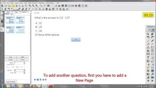 Sony Projector IPU-2 Tutorial 14 : Courseware - creating questions (Advanced) screenshot 5