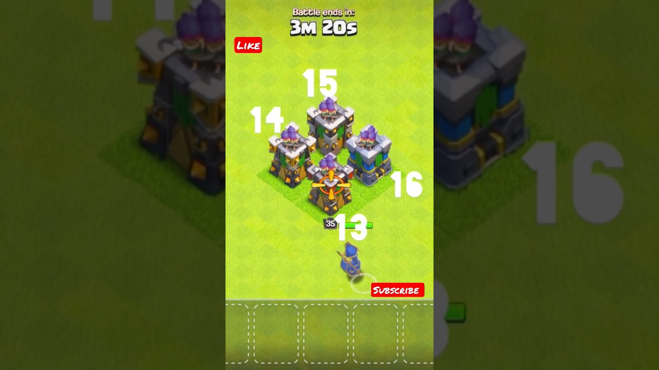 ROYAL CHAMPION SHIELD VS ALL LEVELS ARCHER TOWER 🥵🔥