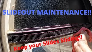 RV Slide Out Maintenance