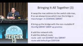 [DEFCON 19] A Bridge Too Far: Defeating Wired 802.1x with a Transparent Bridge Using Linux Wealth