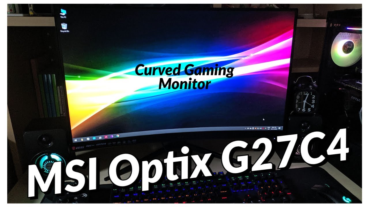 Monitor gaming curvo MSI G27C4 E2 27 Full HD 170Hz - Monitor LED