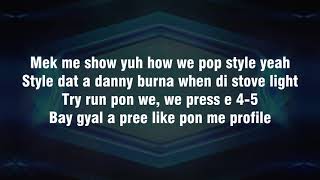 Knaxx - Pop Style [LYRICS]