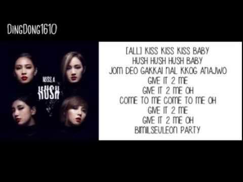missA - Hush (Lyrics)