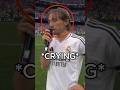 Modric bursted into tears after his last match for Real Mardid.😢