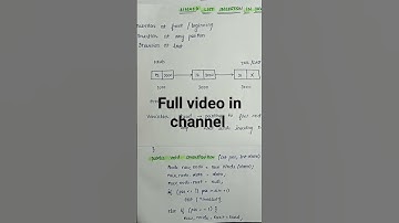 Linked List Insertion | Data Structures | Java program explanation Tamil