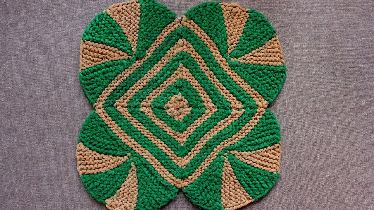 दिखने में सुंदर और बनाने में बहुत ही आसान है यह पायदान । Doormat New Design|