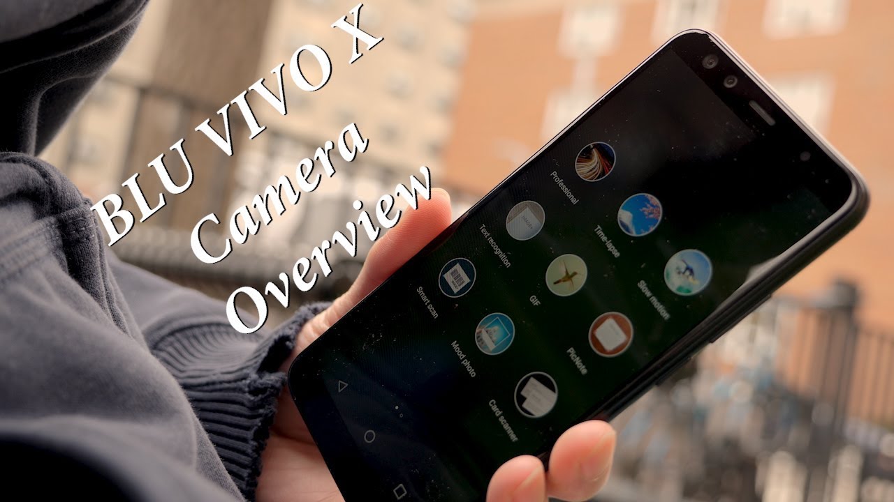 Budget Phone: BLU Vivo X Camera Overview