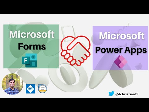 Microsoft Forms and Microsoft Power Apps, Happy Together