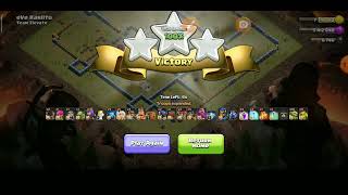 The clash world June Qualifier Championship Challenge 2021- 3 star (***) Attack strategy
