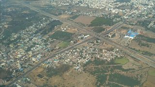 Meenampakkam Airport Flight Landing | Beautiful view from the airplane