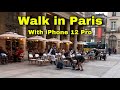 🇫🇷 Walking tour in Paris with the new iPhone 12 pro【4K/60fps】🚶
