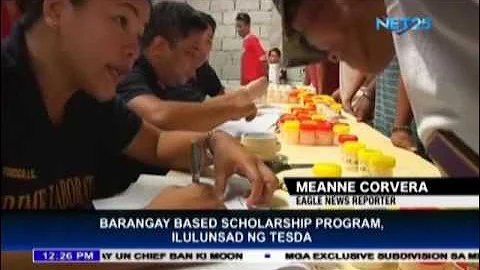 TESDA launches barangay-based scholarship program