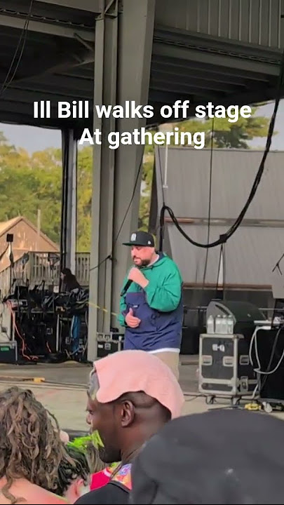 Ill Bill Walks Off Stage at Gathering of the Juggalos 2025 #gathering #gatheringofthejuggalos