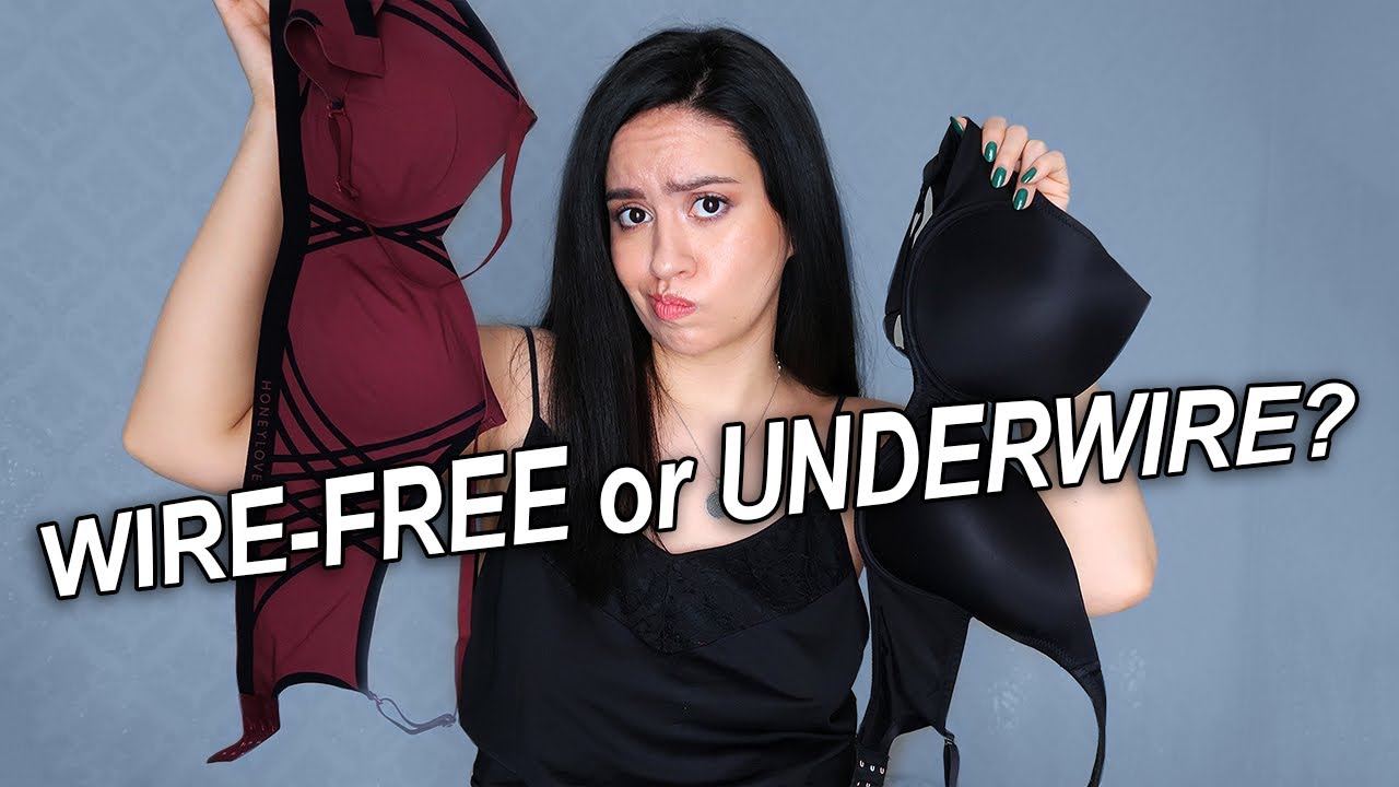 Underwire Bra vs Wire Free Bra (ft HoneyLove Silhouette Bra) YouTube