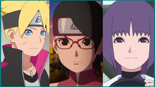 Boruto x Sarada x Sumire Love Triangle | BoruSara and BoruSumi | Sarada Boruto Sumire Moments amv