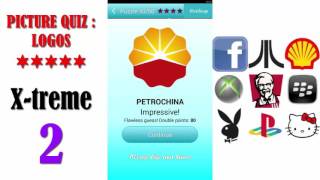 Picture Quiz: Logos X-treme Level 2 - All Answers - Walkthrough ( By Timeglass Works ) screenshot 1