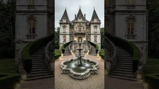 Ruined Castle Becomes Dream Mansion 🏰 Amazing Renovation #shorts