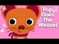 Pop Goes the Weasel with Lyrics | Music Videos | BabyFirst TV