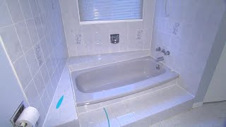 A DIY bathroom renovation starring paint for under $500