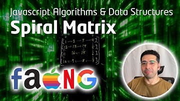 How to Solve Spiral Matrix Leetcode Javascript Algorithm Problem