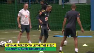Neymar limps out of Brazilian football team