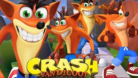 CRASH BANDICOOT ON THE RUN : COLLECTION RUN