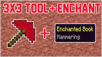 3X3 Tools and Enchant(Mcreator 2021.1)