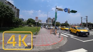 4K Taipei Taiwan Walking Trail Taipei Zhongzheng District Linsen S Rd and Chang an E Rd