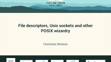Christian Heimes - File descriptors, Unix sockets and other POSIX wizardry - PyCon 2016
