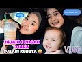 24jam dengan tiara dalam kereta  tiara muntah 