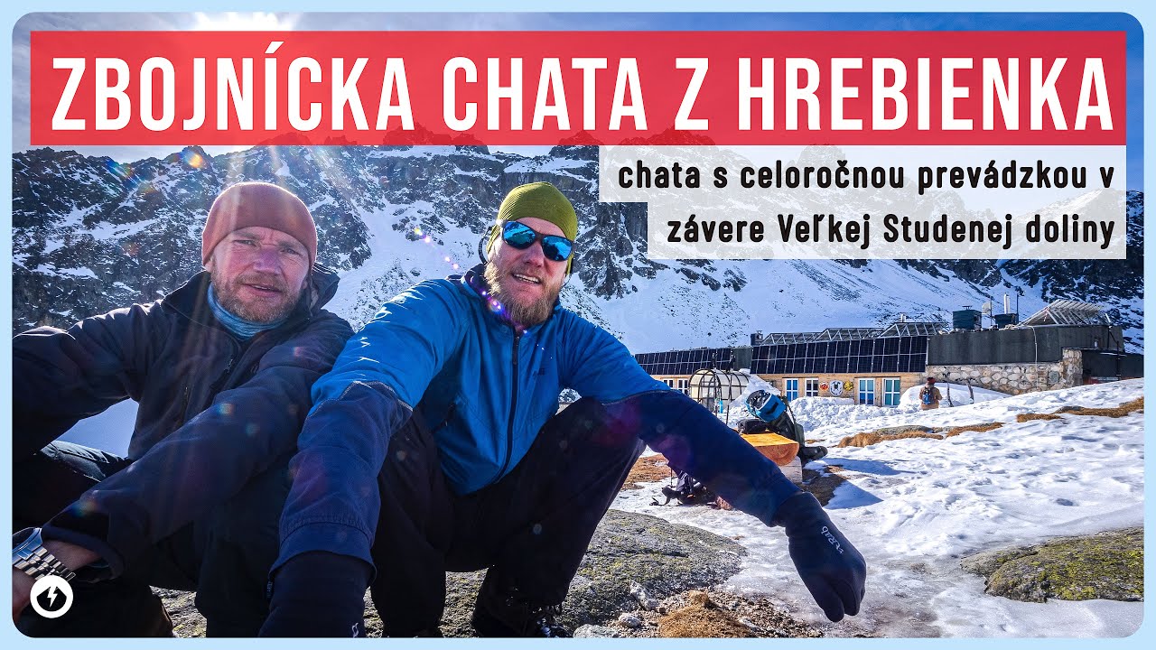 Zbojnícka chata v zime, nenáročná túra z Hrebienka