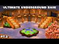 Minecraft: ULTIMATE Underground Base Tutorial (AUTO SORTING)