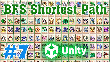 BFS Shortest Path - Pikachu Unity2D - E7