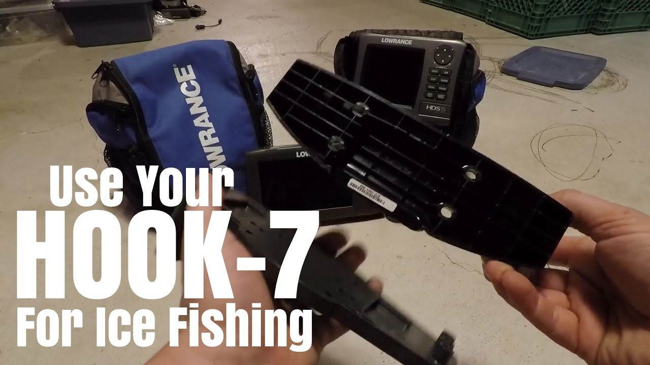 How to Fit Lowrance Hook 7 into PPP18 Ice Fishing Kit 