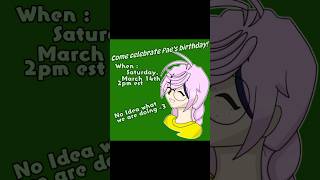 Birthday Flyer Speedpaint #speedpaintingsexperience #drawingexercises #art