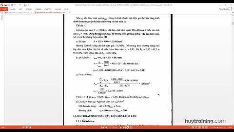 Thực hành thiết kế cột số 1 trong Robot Structural   Elsoft vn