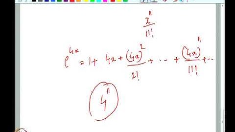 Exponential generating functions - Part (2), Partition Number - Part (1)