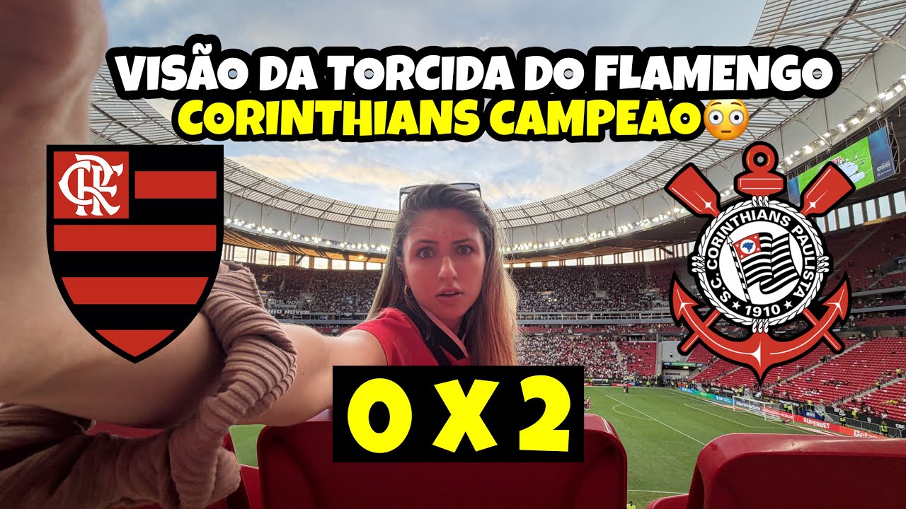É CAMPEÃO! REACT NA TORCIDA DO FLAMENGO 0 x 2 CORINTHIANS 