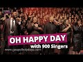 Capture de la vidéo Oh Happy Day With 900 Singers And Some Rain :)