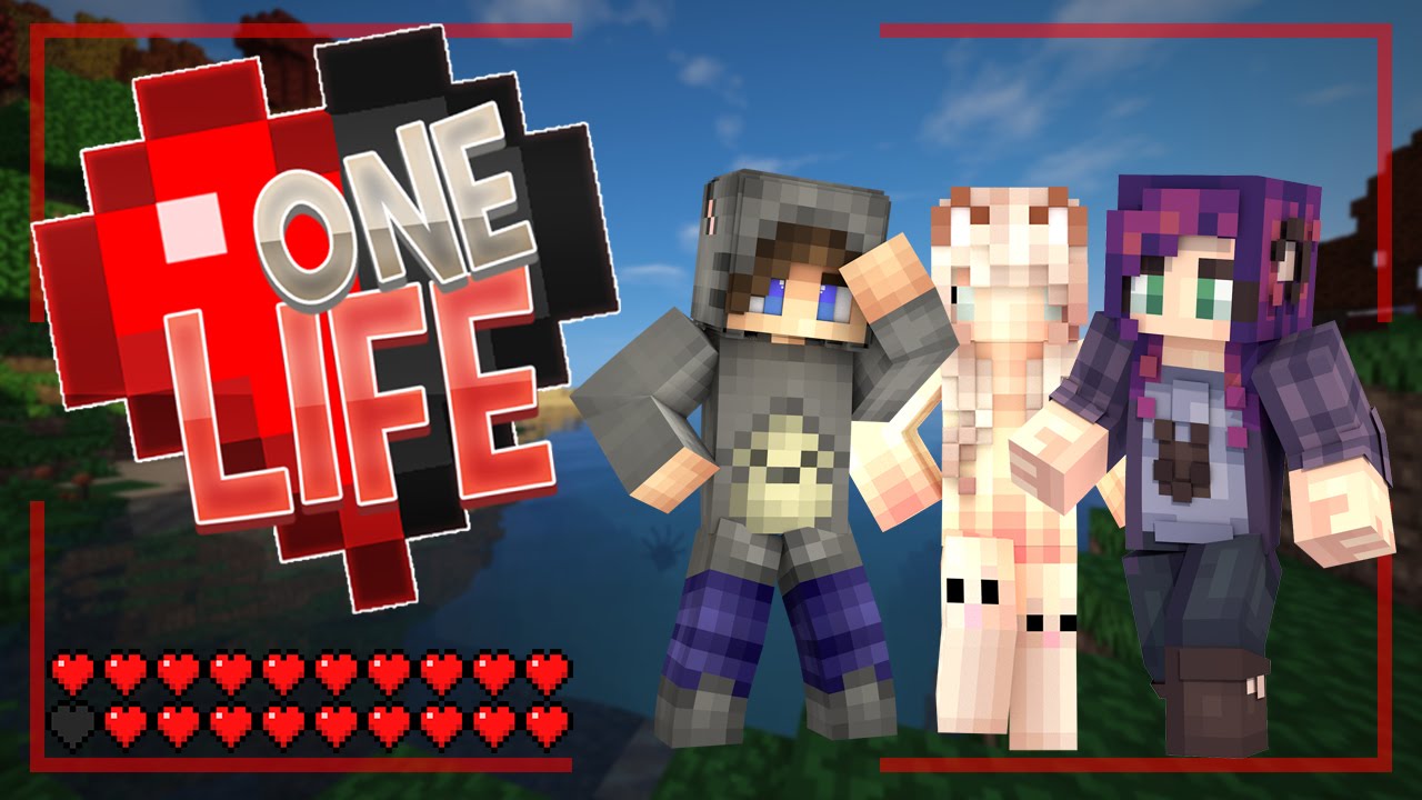 OUR TOWN! - One Life Minecraft SMP - Ep.2 w/BBpaws & Vicki 
