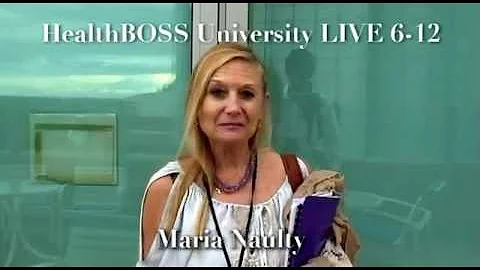 HealthBoss BIG Dream Event Feedback: Maria Naulty ...