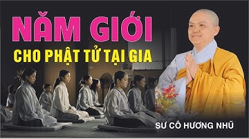 NĂM GIỚI TRONG ĐẠO PHẬT || SƯ CÔ HƯƠNG NHŨ MỚI NHẤT