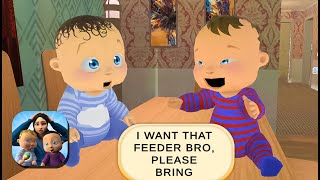 Pregnant Mom and Twin baby - Newborn Baby Care Game #3 screenshot 3