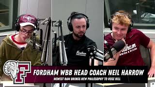 Fordham Women's Basketball Head Coach Neil Harrow Talks First Month on Rose Hill