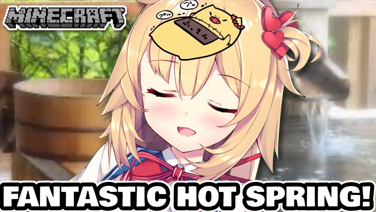 HOT SPRING IN THE SKY!!! -Minecraft-