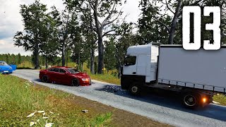 Accident - Part 3 - BRUTAL SEMI CAR CRASH 😔