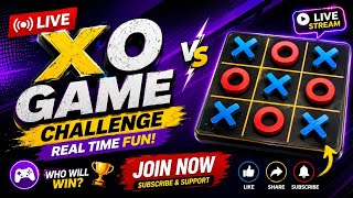 🔥 X O GAME LIVE | Tic Tac Toe Challenge 🎯 | Who Will Win? | LIVE Gameplay screenshot 3