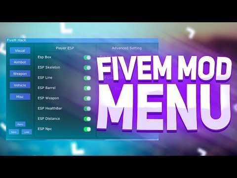 BEST FIVEM MOD MENU | FREE MOD MENU GTA 5 | TUTORIAL + DOWNLOAD