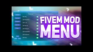 BEST FIVEM MOD MENU | FREE MOD MENU GTA 5 | TUTORIAL + DOWNLOAD